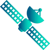 Localización satelital de gps.